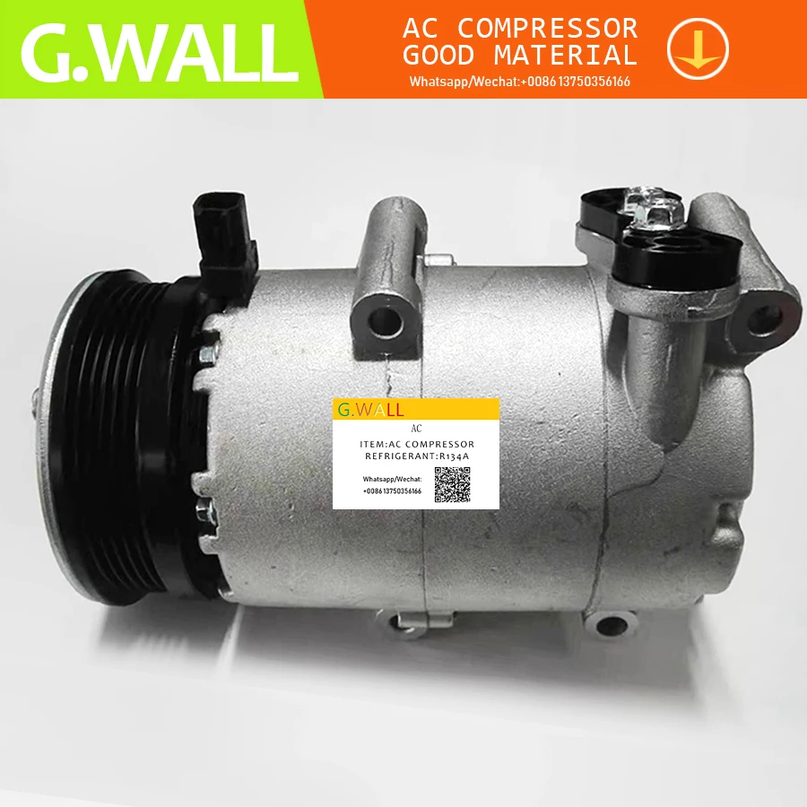 Для vs16 ac компрессор для автомобиля volvo C30 1 8 2 0 S40 II 6 V50 1686876 1432770 6M5H19D629AE 1388676 3M5H19497BC|ac