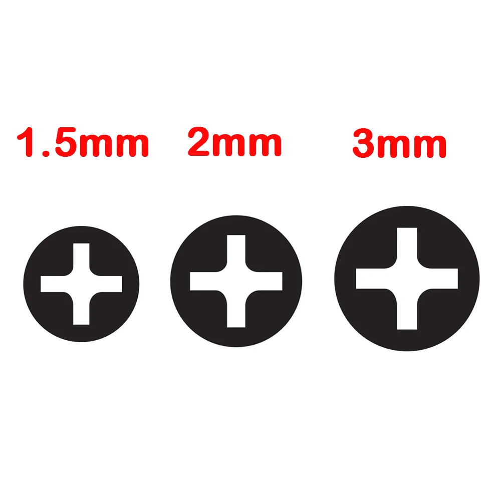 

3 шт. 1,5 2,0 3,0 мм Отвертка Phillips мини-отвертка для игрушек отвертка для телефона ручной инструмент для ремонта разборки