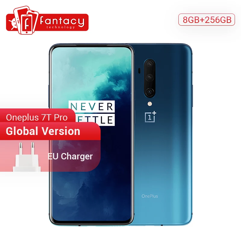 Глобальная Версия Телефона OnePlus 7T Pro 8 Гб 256 ГБ Snapdragon 855 Plus 6 67 ''жидкий AMOLED экран