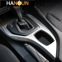 car styling console armrest gear shift frame decoration cover sticker trim for bmw x1 e84 2013 2015 lhd interior accessories