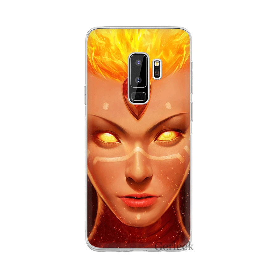 Чехол для мобильного телефона Samsung Galaxy J1 J2 J7 J5 J6 J3 Prime жесткий защитный чехол DOTA 2 |