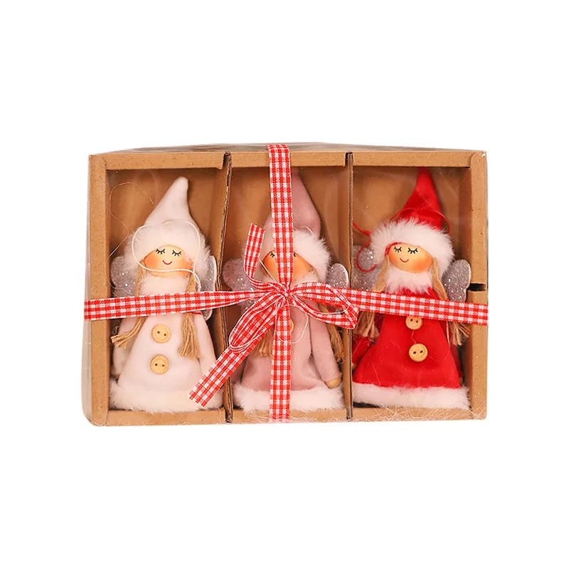 Рождественская подвеска искусственная кукла Подарочная коробка Наборы