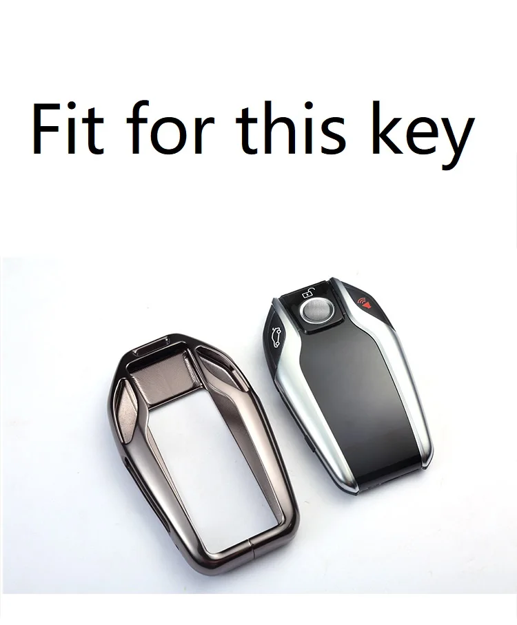 Автомобильный чехол для ключа со светодиодный ным дисплеем аксессуары BMW 5 7 серии