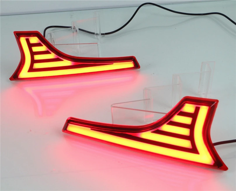 1 комплект Автомобильный светодиодный задний бампер отражатель светильник для