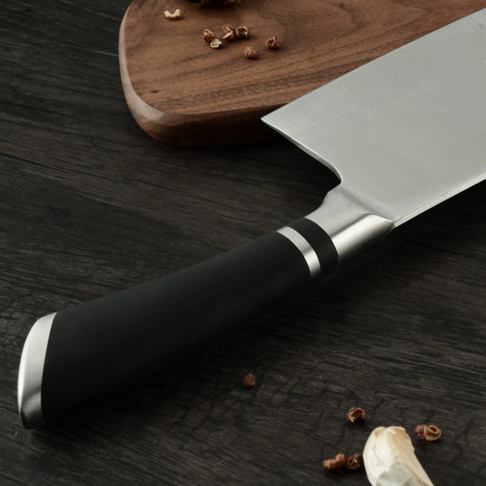 Высокоуглеродистая Нержавеющая сталь Кливер кухонный нож мясник ножи