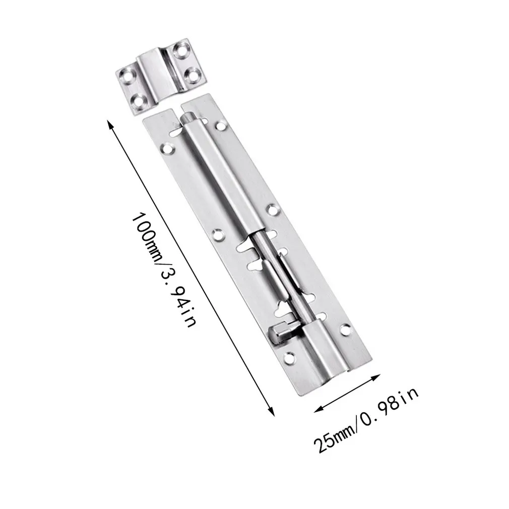 Квадратные защелки из нержавеющей стали длинные защитные двери и задвижки