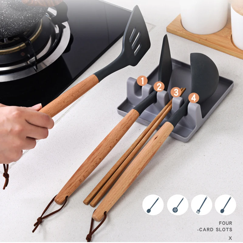 

Pot Shovel Spoon Storage Rack Household Dishes and Chopsticks Kitchen Storage Rack Pot Cover Rack for Kitchen Supplies