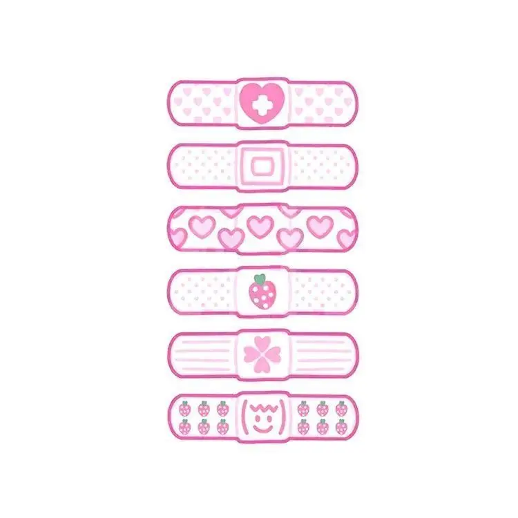 1 шт. 28 шаблонов милые временные татуировки в стиле анимации кавайные водостойкие