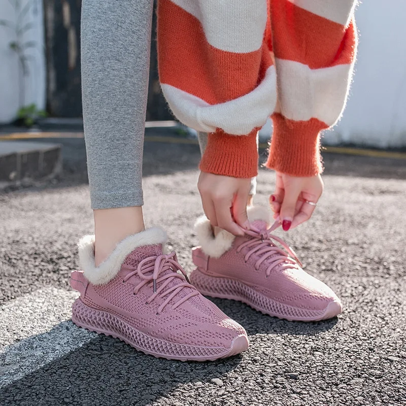 Студенческие женские зимние сапоги в стиле преппи теплые сапоги|Женские