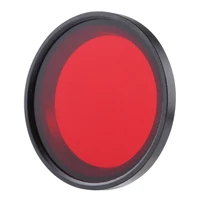 32mm red diving mobile phone filter diving shell lens aluminum alloy frame optical glass lens correct chromatic aberration