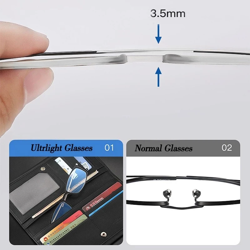 TR90 Очки Для Чтения Унисекс Защитные Синие Легкие Тонкие Портативные Бифокальные