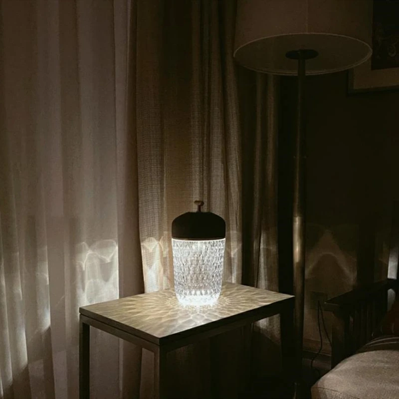 

Night Table lamp for bedroom touch switch magnetic plug-in charging bedside lamps lighting moon smart dimming gift for birthday