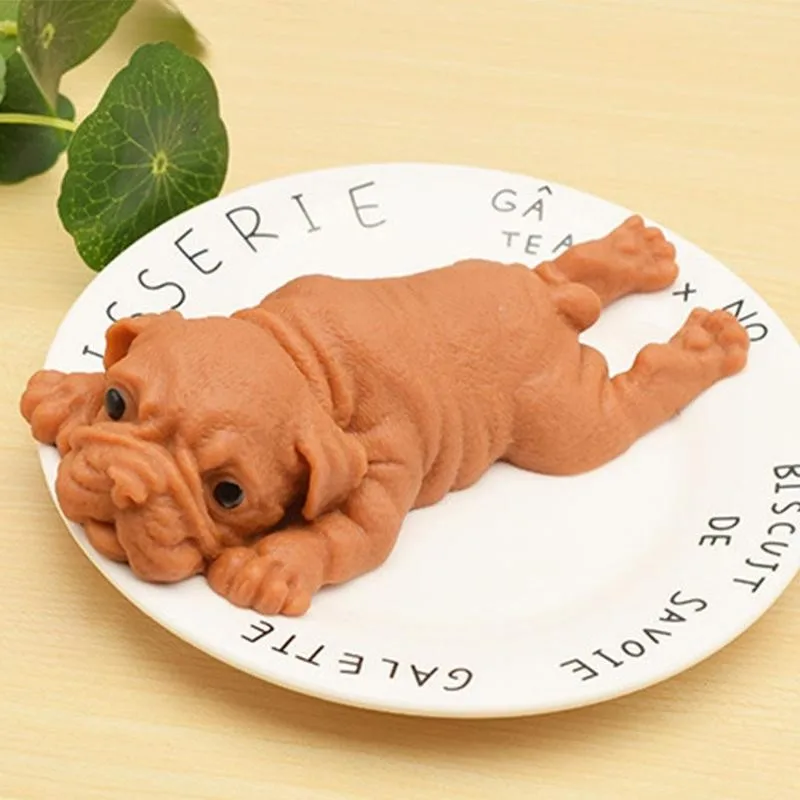 Антистресс игрушка для собак Милый щенок мягкая Мопс исцеляющий кавайная собака