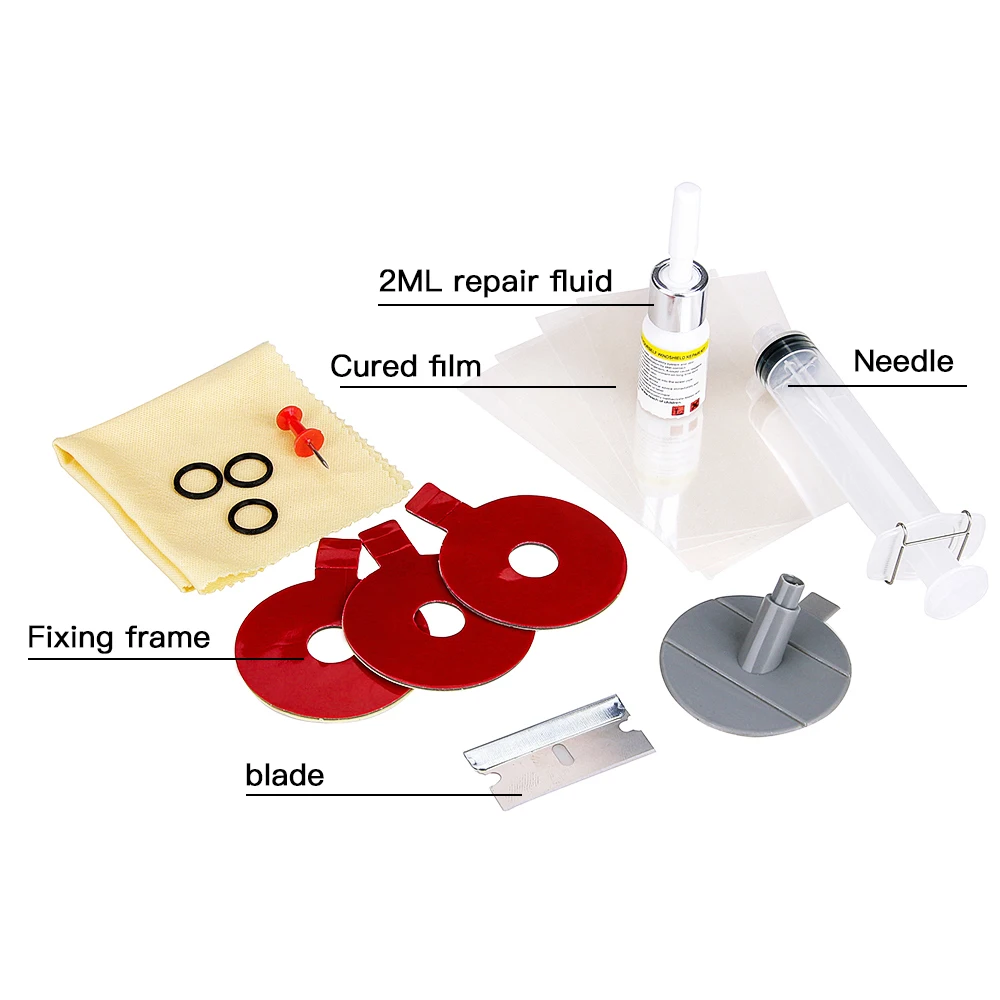 Набор инструментов для ремонта UV светильник DIY автомобильный набор Стекло chips On