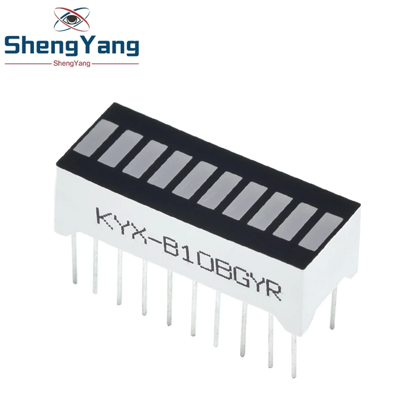 ShengYang 1 шт. 10 сегменсветодиодный цифровая светодиодсветильник вая Панель супер