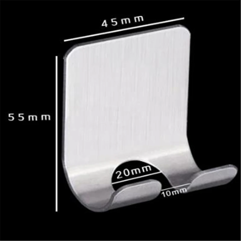 

1PC Stainless Steel Razor Holder Men Shaving Shaver Shelf Shaving Razor Rack Bathroom Home Viscose Wall Hooks Hanger