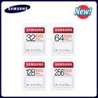 SAMSUNG EVO PlusPRO SD карта памяти 32 Гб 64 Гб 128 ГБ 256 ГБ C10 UHS-I tarjeta sd для 4K и FHD видеокамеры Бесплатная доставка