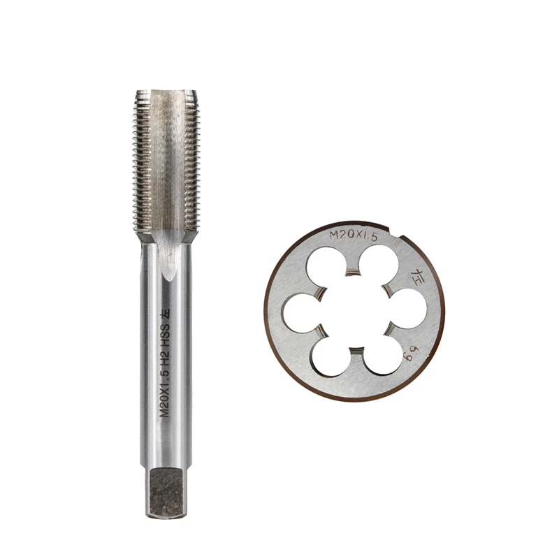 2 шт. левосторонний кран и набор штампов метрический Метчик из быстрорежущей