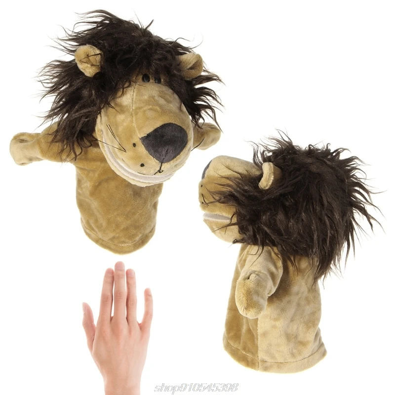 

Cute Children Kid Plush Velour Animal Hand Puppet Chic Designs Learning Aid Toys F23 21 Dropshipping