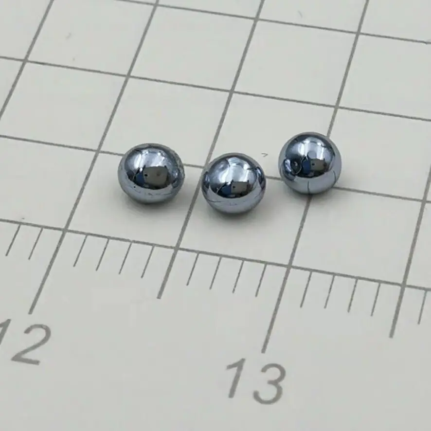 

Os Osmium Ball Bead Pure 99.95% Periodic Table of Rare-earth Precious Metal Elements for Research Study Education Collection