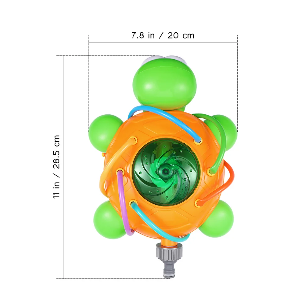 

Toyvian Spinning Tortoise Sprinkler Water Spraying Turtle Toys For Swimming Pool Garden Lawn Outdoor