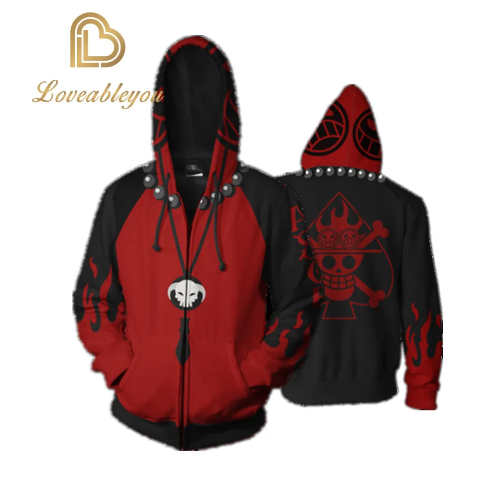 Костюмы для косплея аниме толстовки на молнии крутой пуловер топы пальто куртка