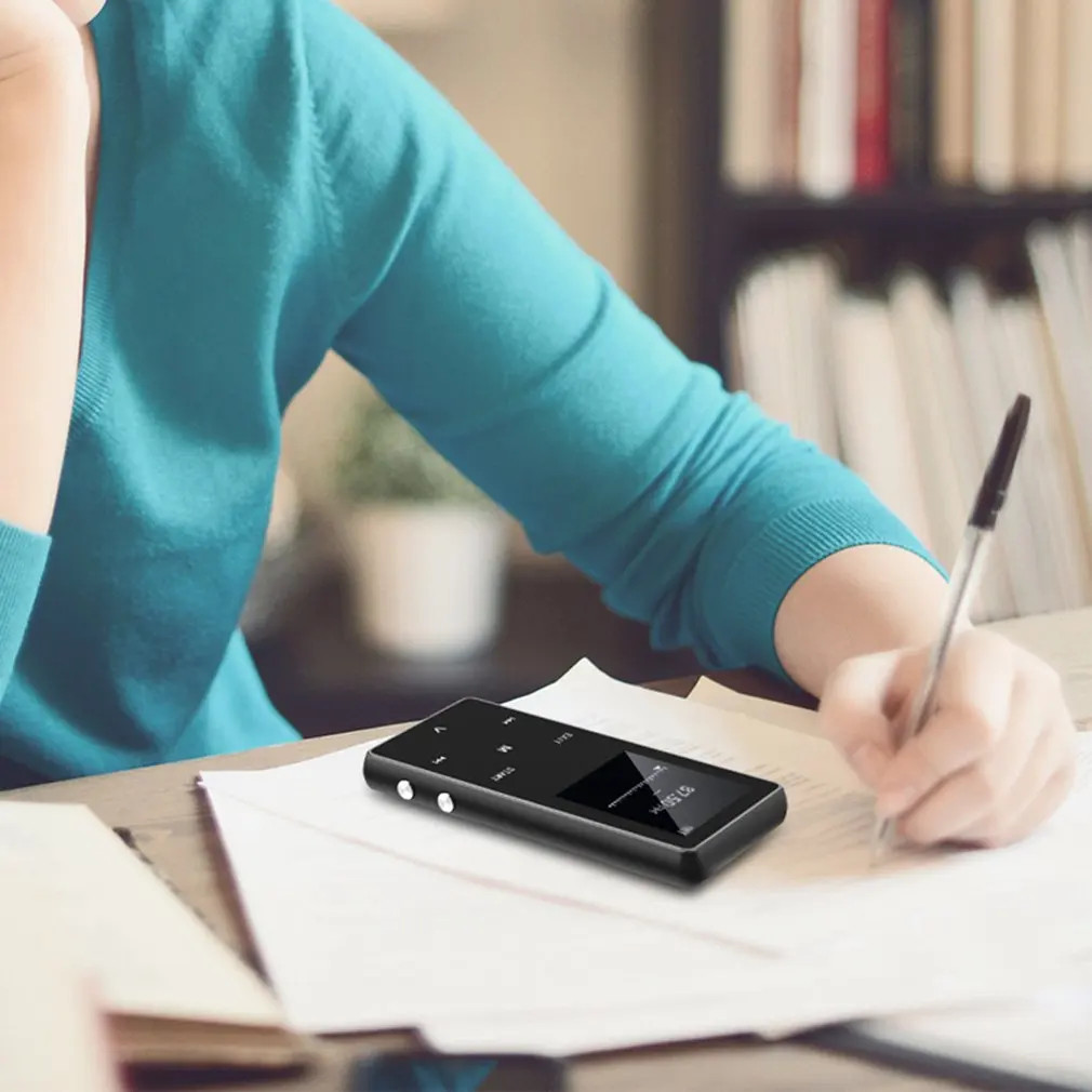 Роскошный Металлический MP4 плеер Bluetooth портативный тонкий MP3 медиа 1 8 дюймов ГБ/16