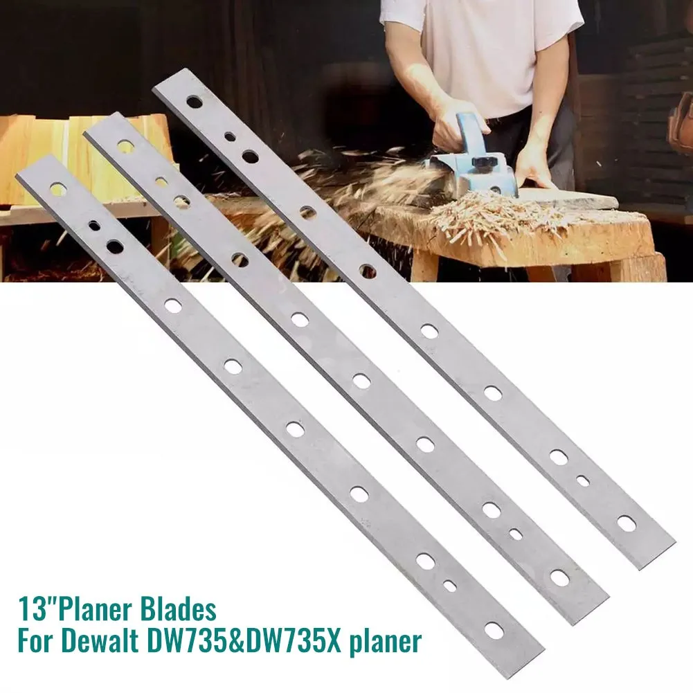 3 шт. 13 дюймов HSS строгальные ножи для DW735 DW735X запасная часть лезвия пневматических