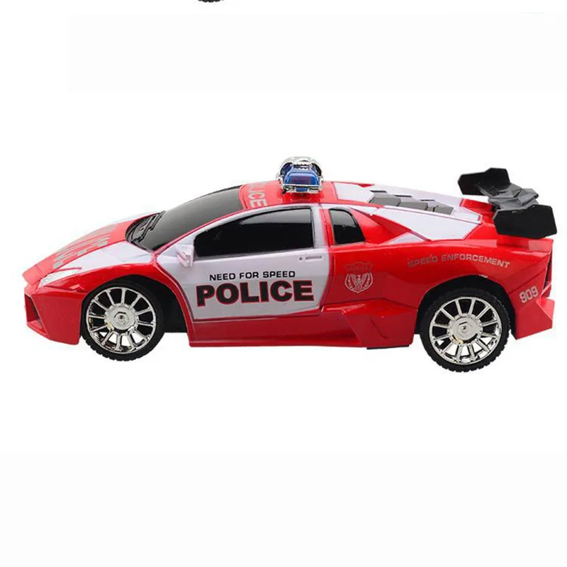 1:24 полицейский металлический автомобиль с дистанционным управлением спортивные
