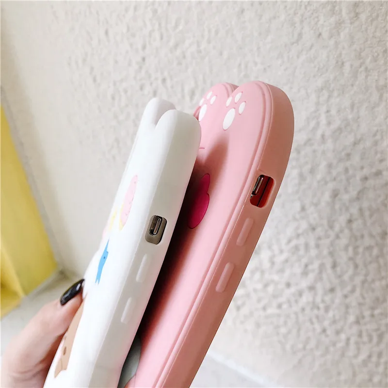 Для iphone 11 Pro Max Sanrio Мультфильм Мелодия друг Мягкий силиконовый чехол для телефона для iphone 6 6s 7plus 8plus X XR XS MAX чехол
