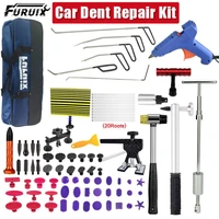 furuix auto body dent repair tool dent repair kit with slide hammer t bar dent puller for car body hail dent removal