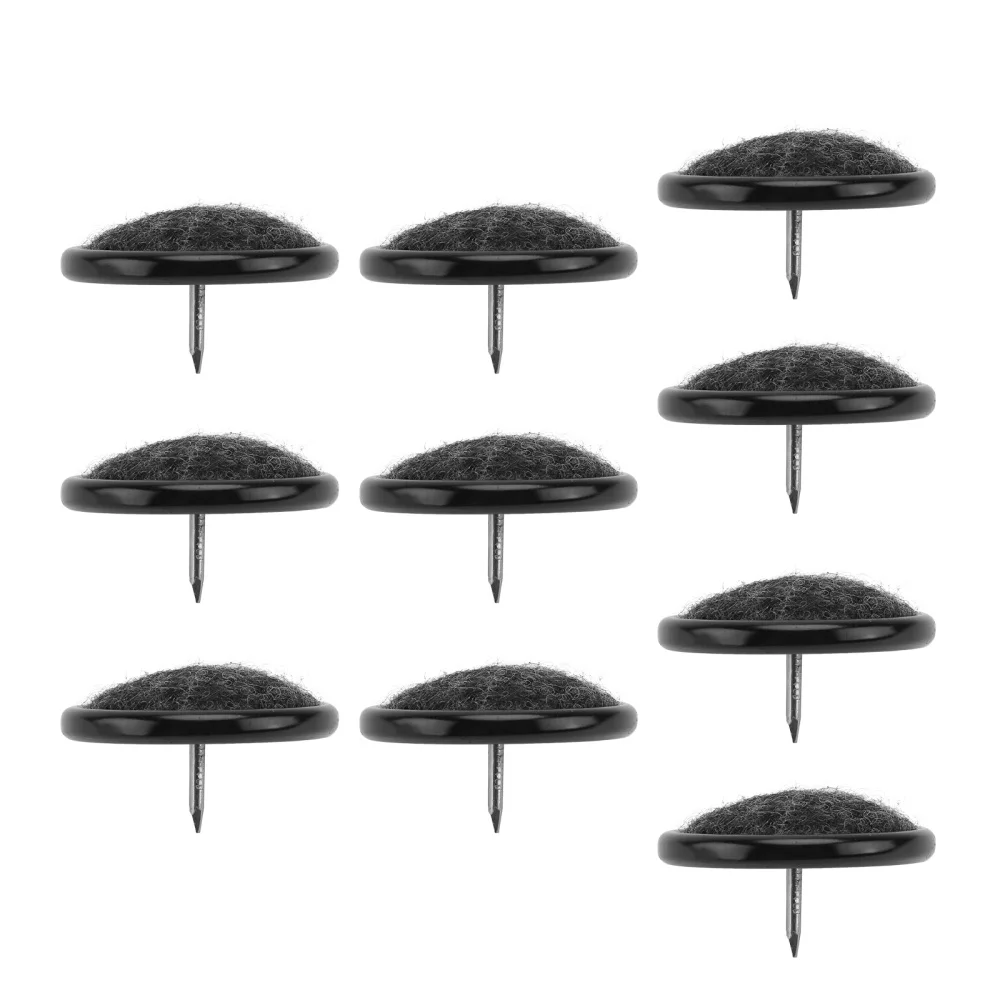 

10pcs Furniture Legs Cushion Floor Felt Protector Nails Guard Felt Pad