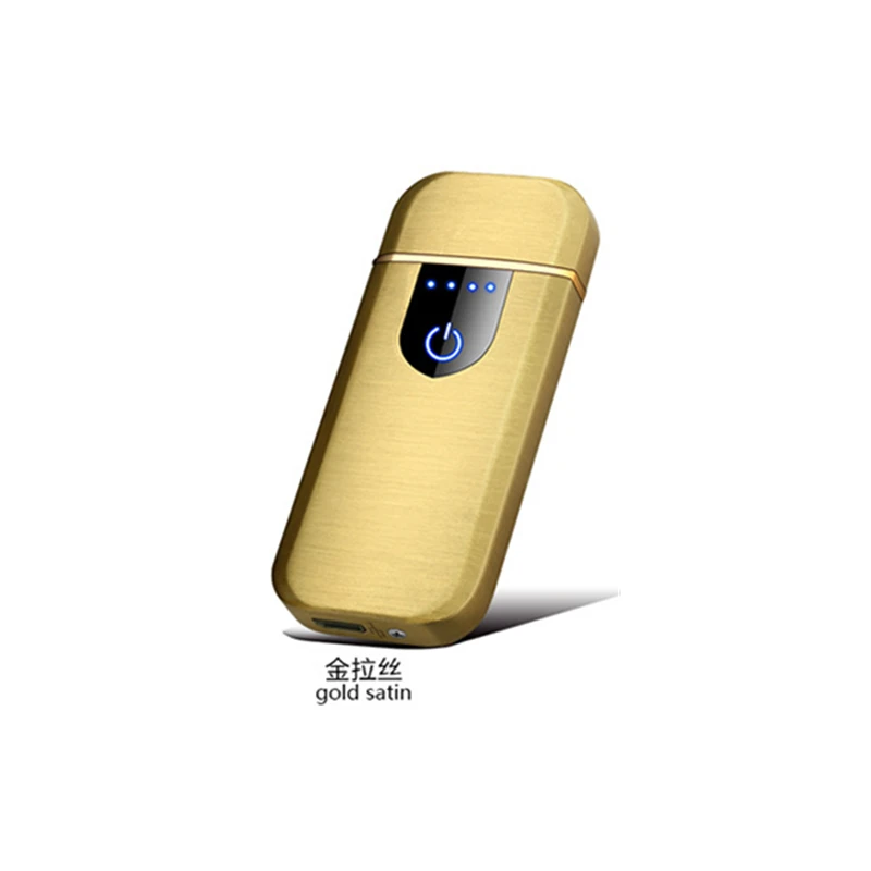 Светодиодный дисплей питания, usb зарядка, импульсная Электронная зажигалка, горячая Распродажа, двойная дуговая сигарная плазменная зажигалка, ветрозащитная Зажигалка для прикуривателя - Цвет: B3  73mm