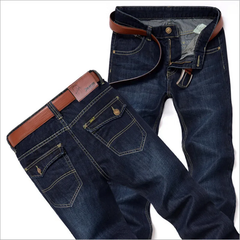 

Casual Business Jeans for Men Wide Leg Oversize Men's Pants Baggy Jean Cargo Denim Overalls Trousers