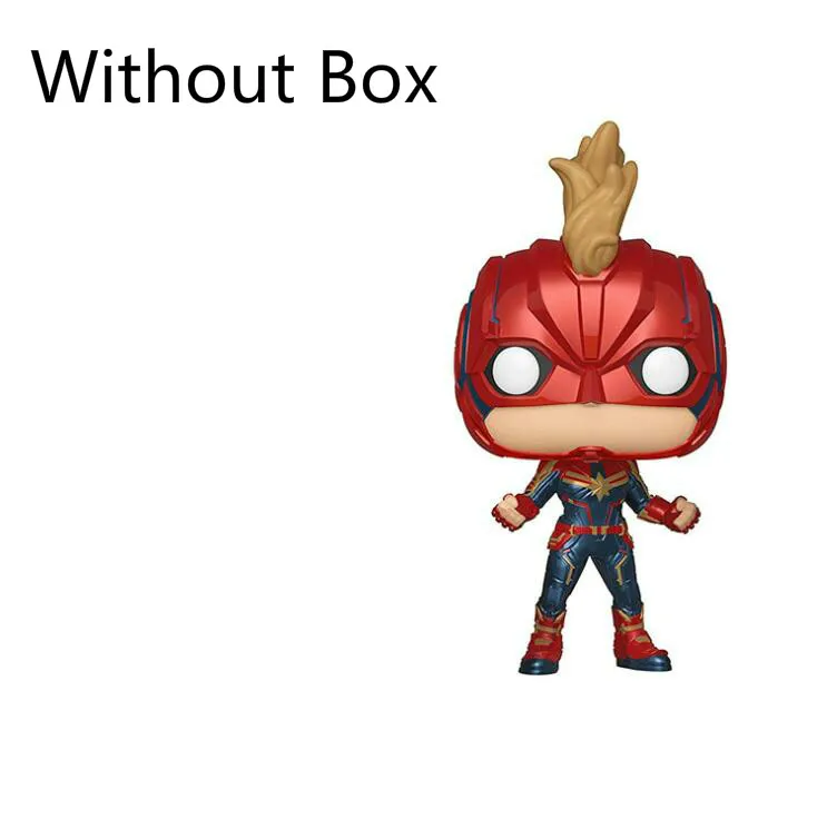 Funko POP Оригинальная кукла-Капитан Marvel экшн-фигурка дети малыш виниловая