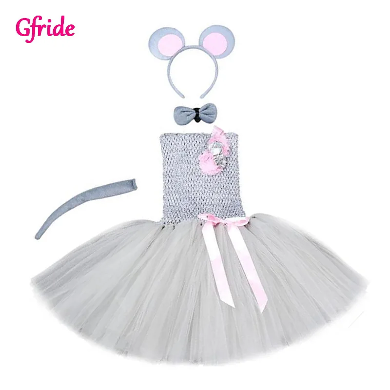 Костюм-пачка с изображением Микки Мауса для девочек От 2 до 8 лет рождественское