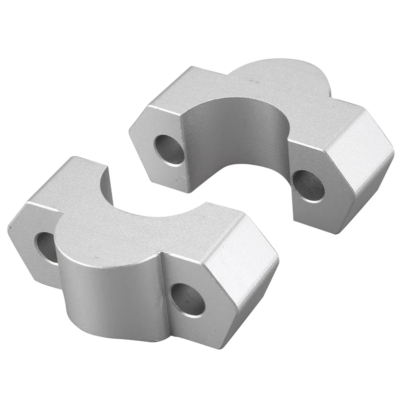 

2 Set Motorcycle Accessories: 1 Set 28mm Handlebar Clamp Extender Adapter & 1 Set Guard Protection Grille Grill Cover