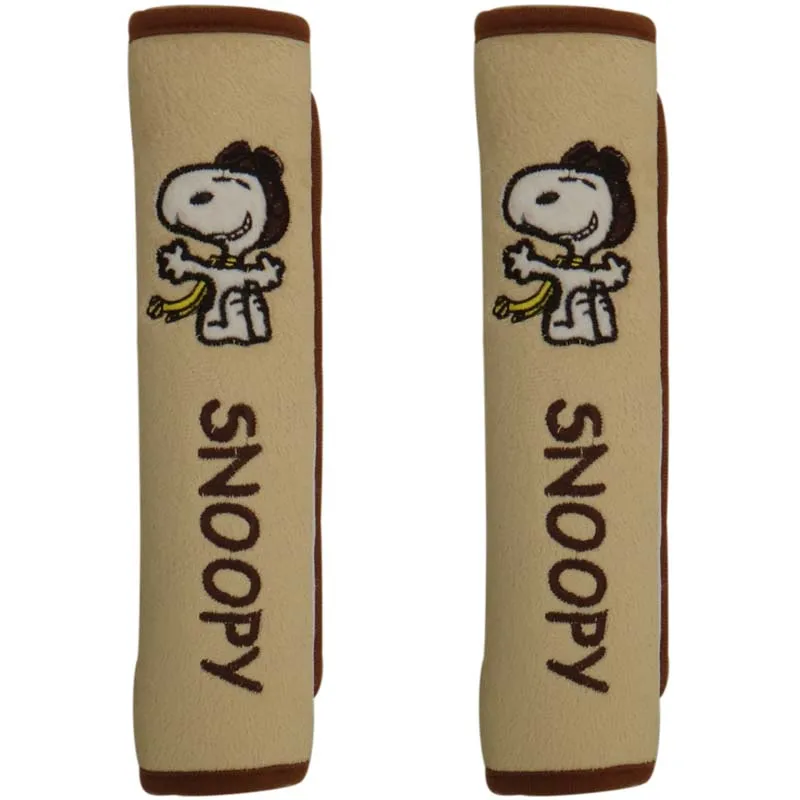 Искусственный плюш Snoopy авто аксессуары ручка декоративное приспособление ручной тормоз рулевого управления подголовник солнцезащитный козырек Snoopy - Цвет: 2pcs