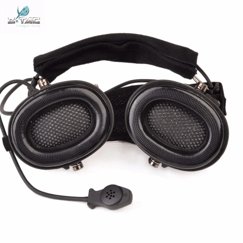 Z Tactical Softair TCI Liberator II Шейная гарнитура Airsoft военные наушники с шумоподавлением Pilot