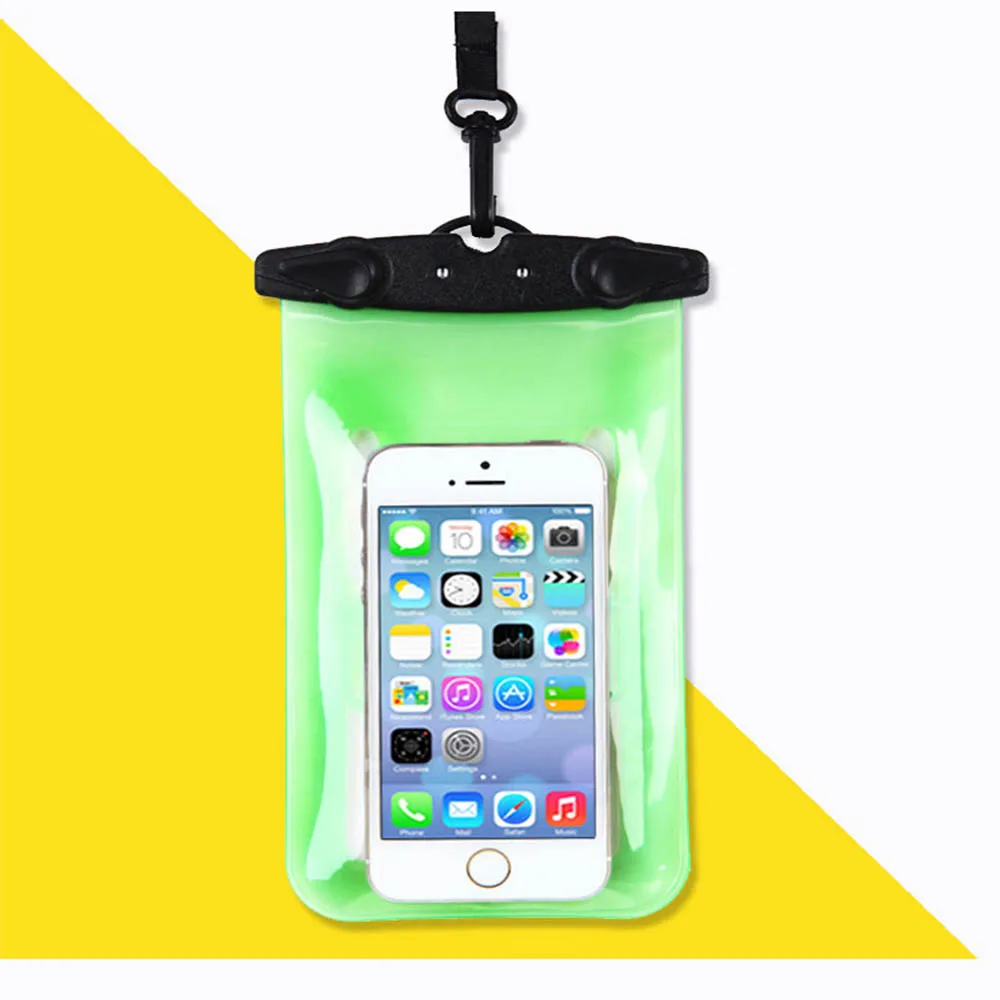 Практичный Прозрачный мобильный телефон водонепроницаемая сумка Универсальный
