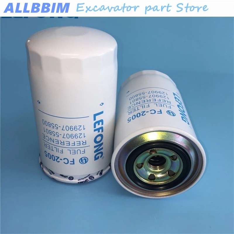 Для дизельного фильтра Yanmar дизельный фильтр 129907-55801 129907-55800 FF165 FF5806 аксессуары