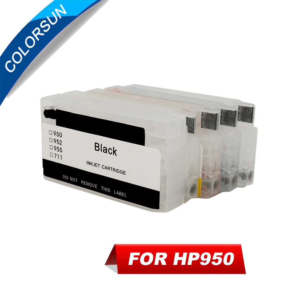 Colorsun для HP 950 перезаправляемый картридж 950XL Officejet 8100 8600 8610 8620 8630 8660 с ARC чипы|ink