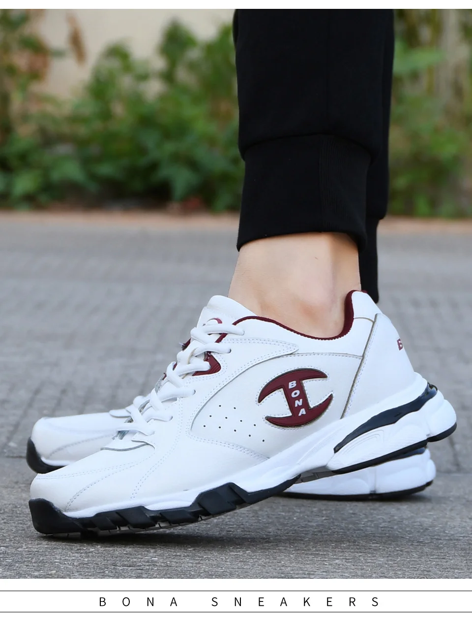 BONA/ Новые популярные спортивные ботинки мужские кроссовки Zapatos Corrientes De Verano chaussure homme Marque Zapatos De Mujer, модные