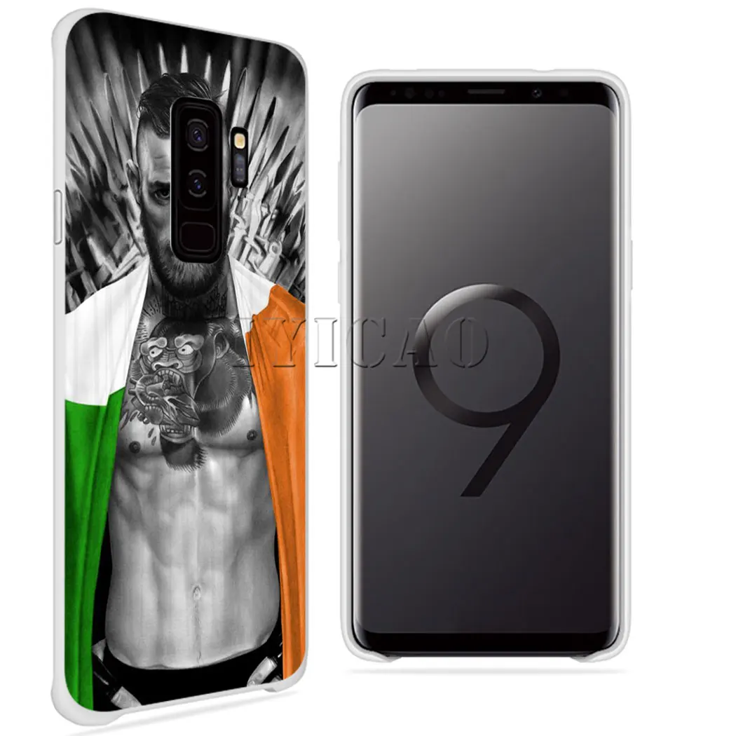 Конор Макгрегор ирландское боксеры Жесткий Чехол для samsung Galaxy J6 J5 J1 J2 J3 J7 2017 2016 2015