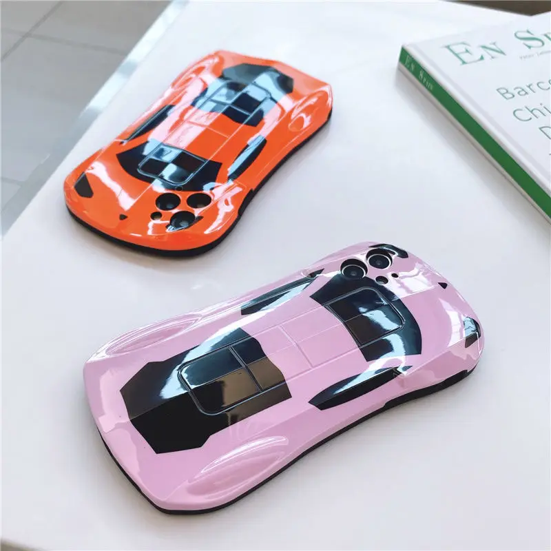 

phone case protective cover is suitable for iphone 12 pro max 11 8 7 6 s XR PLUS X XS SE 2020 mini new luxury sports car