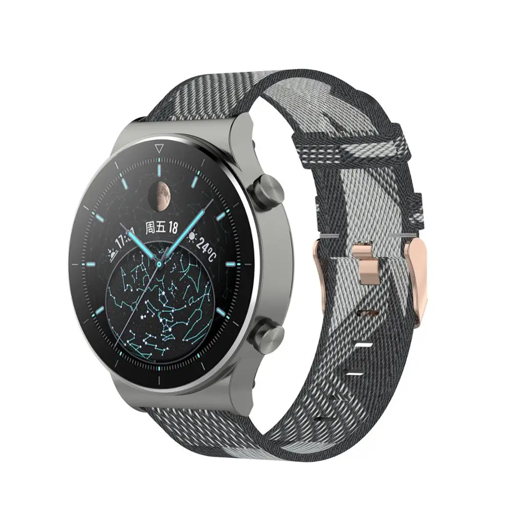 Ремешок для наручных часов Huawei Watch GT2 PRO/GT2e/GT3/GS 3/GS PRO/Watch3 PRO браслет MI color2 22 мм |