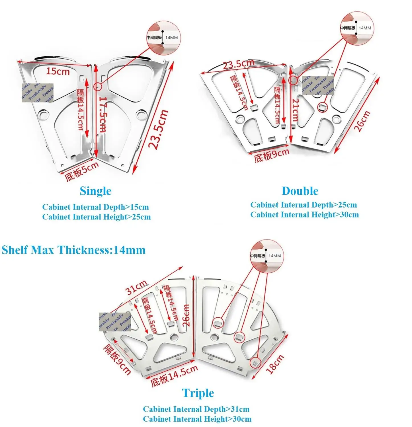 2 пары Блестящий нержавеющий стальной серый черный откидной шарнирный кронштейн