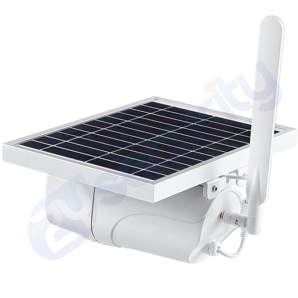 1080P Solar Power 4G SIM Card IP Camera Outdoor IP67 PIR Detect Dual Light Video Surveillance Security Wireless Battery Camera