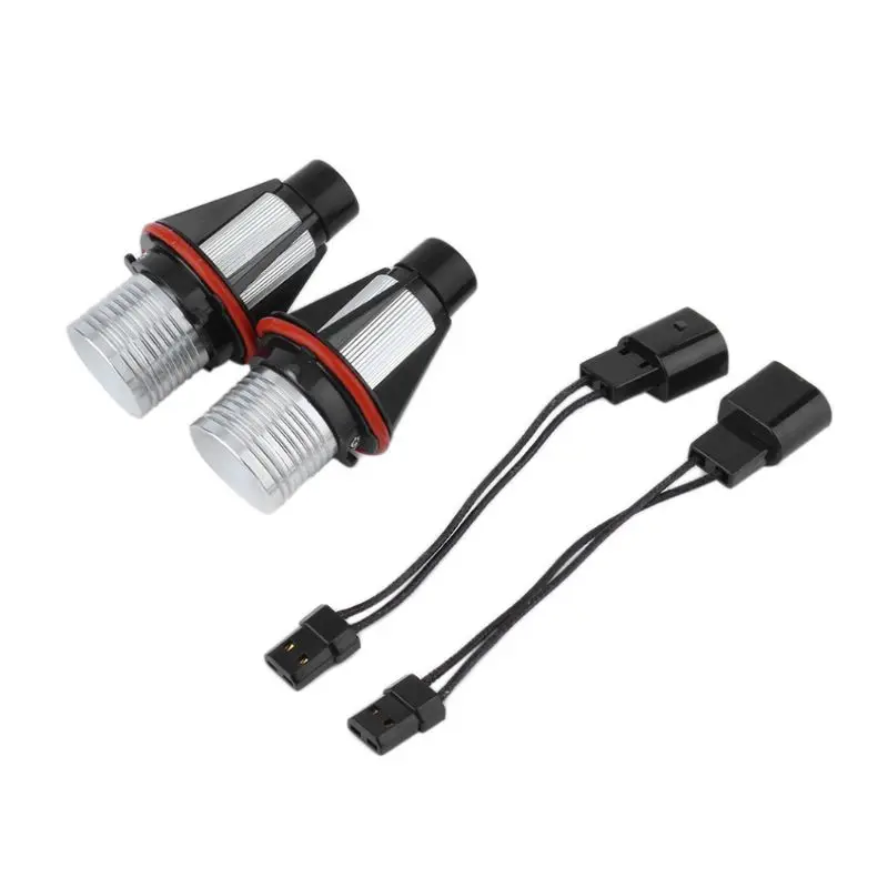 

918B 2Pcs Error Free LED Angel Eyes Marker Lights Bulbs for bmw E39 E53 E60 E61 E63 E64 E65 E66 E87 525i 530i xi 545i M5