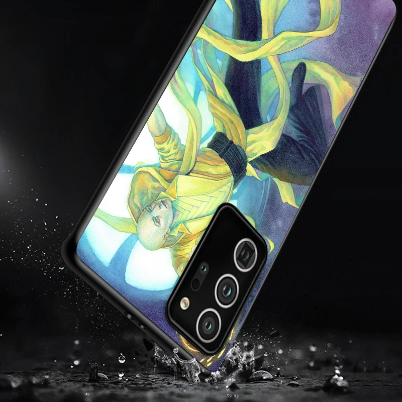 

Marvel Ancient Master Shockproof Cover for Samsung Galaxy S21 S20 FE Ultra Lite S10 5G S10E S9 S8 Plus Black Phone Case